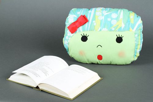 Unusual handmade pillow pet accent pillow stuffed soft toy birthday gift ideas - MADEheart.com