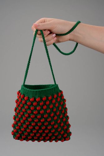 Sac denfant tricoté au crochet - MADEheart.com