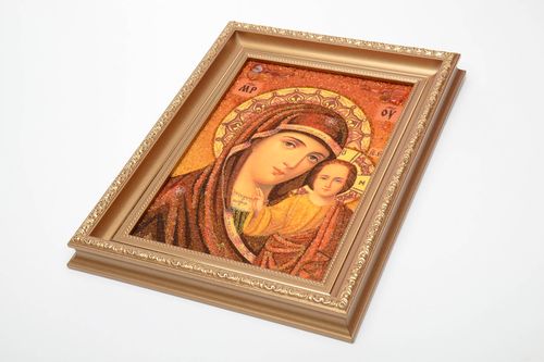 Icono ortodoxo de La Virgen de Kazán - MADEheart.com