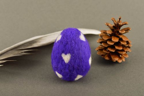 Juguete artesanal de lana muñeco de peluche regalo original para niño Huevo - MADEheart.com