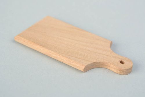 Schneidebrett aus Holz Rohling zum Bemalen und für Decoupage handmade Werkstück - MADEheart.com