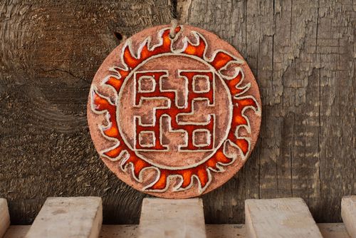 Colgante de cerámica Fuerza espiritual - MADEheart.com