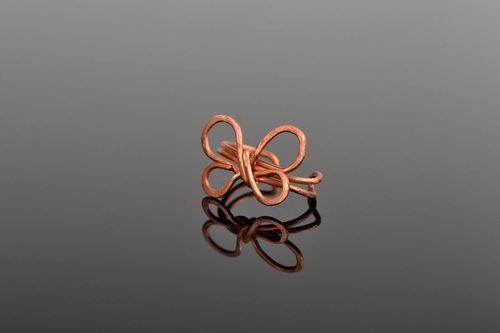Cuff de cobre Borboleta - MADEheart.com