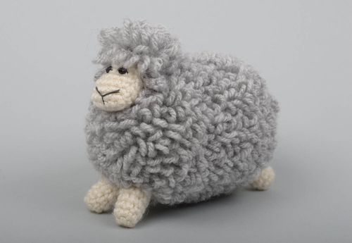 Мягкая игрушка овечка игрушка ручной работы детская игрушка симпатичная - MADEheart.com