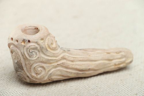 Cachimbo de cerâmica artesanal - MADEheart.com