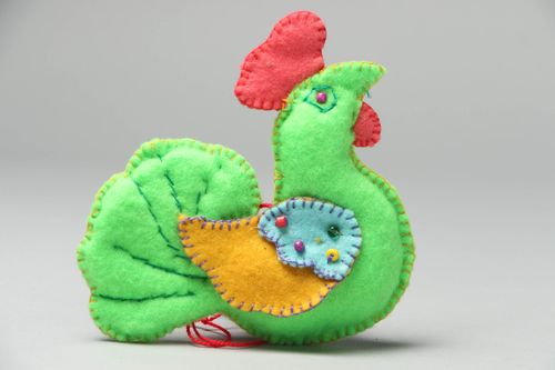 Pupazzo in stoffa fatto a mano giocattolo ecologico decorazione d’interni - MADEheart.com