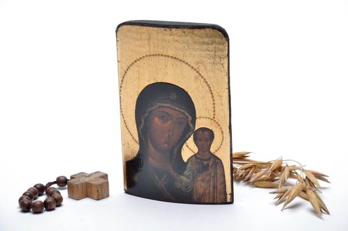 Printed icon of the Mother of God and Child - MADEheart.com
