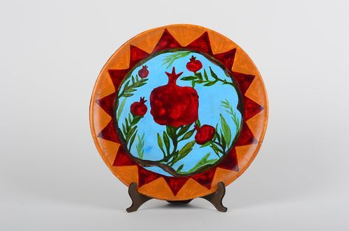 Plato de cerámica hecho a mano para interior vajilla moderna utensilio de cocina - MADEheart.com