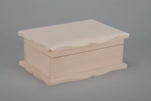 Caixa-em branco de madeira - MADEheart.com