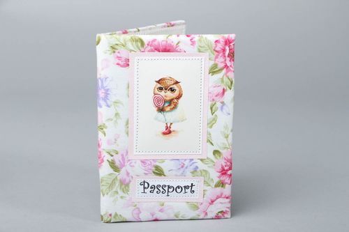 Обложка на паспорт скрапбукинг - MADEheart.com