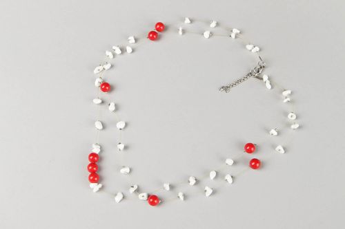 Light bead necklace - MADEheart.com