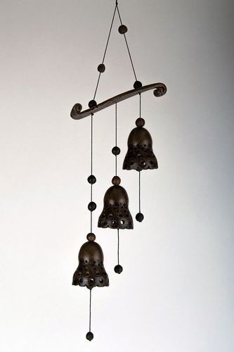 Tinted ceramic bells - MADEheart.com