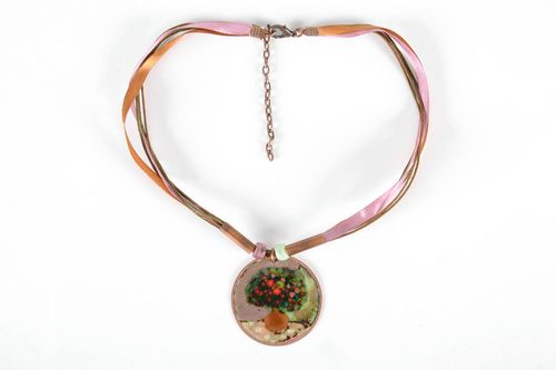 Copper pendant Provence - MADEheart.com