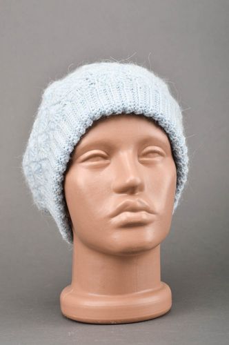 Bonnet en laine dalpaga Bonnet fait main tricoté au crochet Vêtement femme - MADEheart.com
