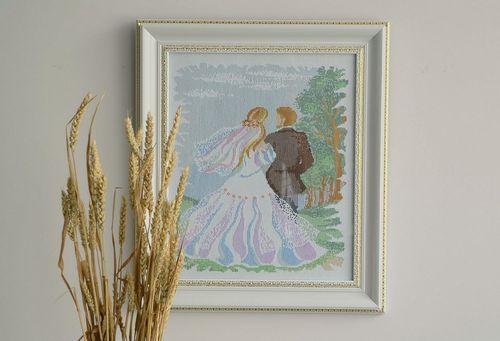 Cross stitch picture - MADEheart.com