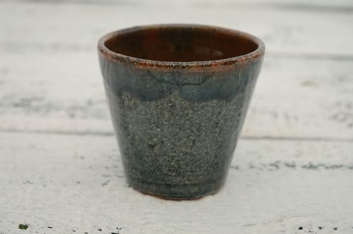 Vaso de chupito cerámico esmaltado, 150 ml - MADEheart.com