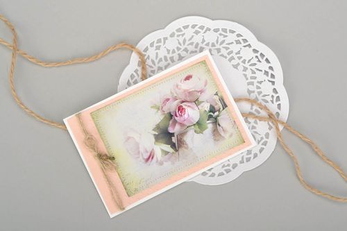 Post card in vintage style - MADEheart.com