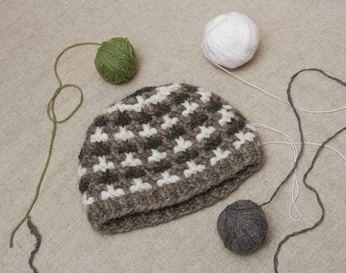 Cappello di lana fatto a mano Cappello a maglia da donna Abbigliamento da donna - MADEheart.com
