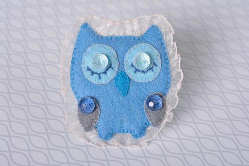 Handmade textile brooch pin felt brooch jewelry fashion accessories for girls - MADEheart.com