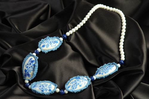 Handmade necklace bead necklace designer accessories fashion jewelry cool gifts - MADEheart.com