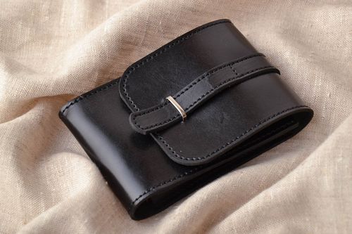 Small leather document bag - MADEheart.com