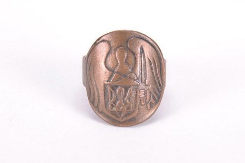 Ring with a guardian angel - MADEheart.com