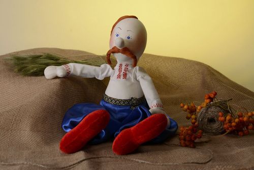 Puppe aus Stoff Kosak Tschub - MADEheart.com
