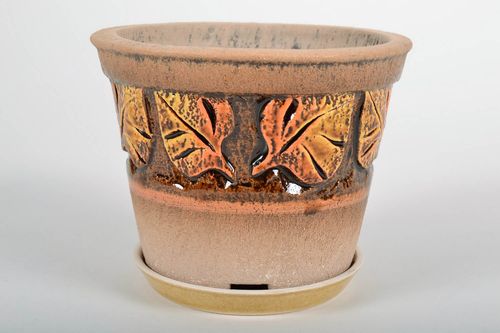 Blumentopf aus Keramik Veilchen - MADEheart.com