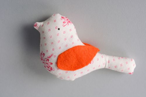 Soft fabric toy Birdie - MADEheart.com