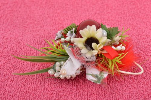 Fleurs décoratives pour bijoux et accessoires faites main originales design - MADEheart.com