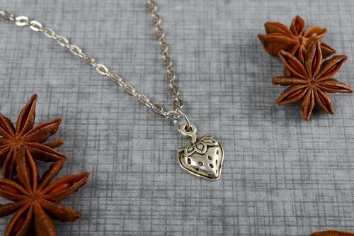 Handmade trendy pendant metal jewelry metal pendant stylish gift for women - MADEheart.com