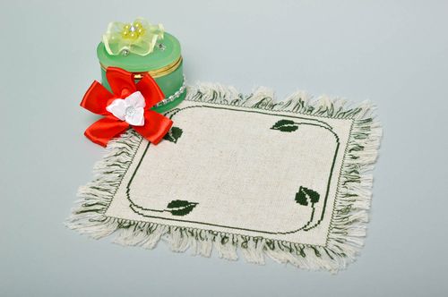 Handmade beautiful stylish napkin table decor ideas cute home textile - MADEheart.com