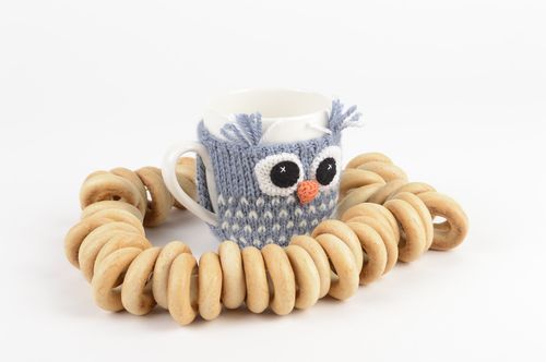 Ceramic cup for kids in the shape of an owl 0,45 lb - MADEheart.com