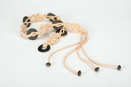 Light braided belt - MADEheart.com