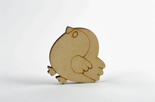 Handmade Holzartikel zum Bemalen Scrapbooking Material Deko Figur Vogel - MADEheart.com