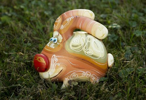 Ceramic bunny figurine - MADEheart.com