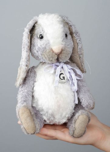 Soft toy Rabbit Grace - MADEheart.com