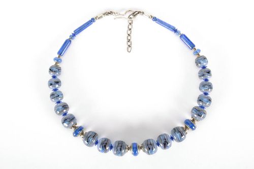Handgemachte Perlenkette aus Glas - MADEheart.com