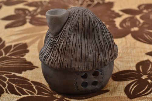 Kleine originelle Duftlampe aus Keramik handmade Accessoire für Haus Dekor - MADEheart.com