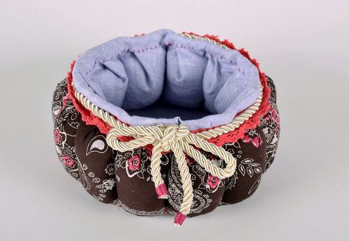 Caja suave “Calabaza”, recipiente para costura - MADEheart.com