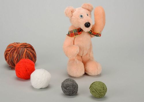 Мягкая игрушка медведь - MADEheart.com