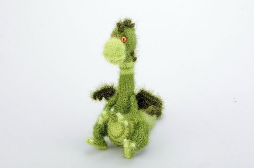 Brinquedo de malha Dragon - MADEheart.com