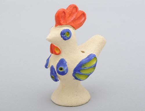 Silbato de cerámica Gallito - MADEheart.com