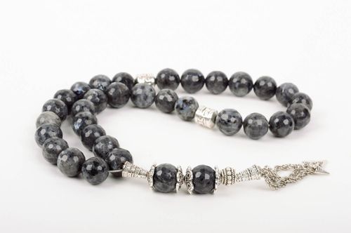 Handmade prayer rope rosary beads designer accessories presents for men - MADEheart.com