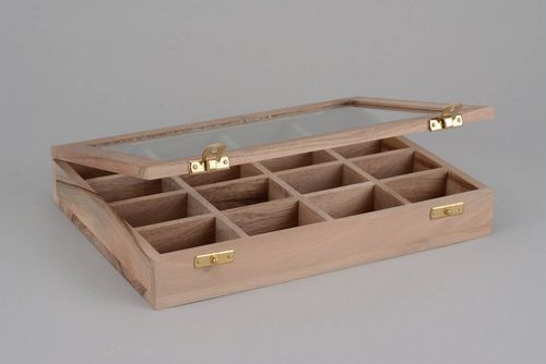 Petite boîte en bois brut à décorer  - MADEheart.com