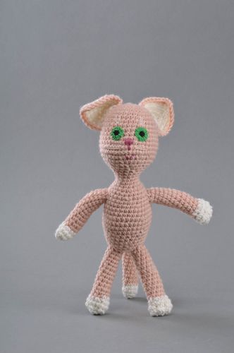 Giocattolo a maglia fatto a mano pupazzo morbido da bambini alluncinetto - MADEheart.com
