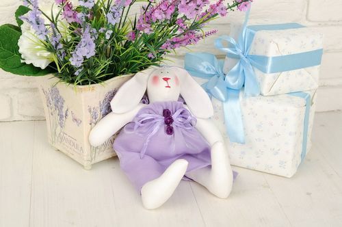 Soft toy Hare girl - MADEheart.com