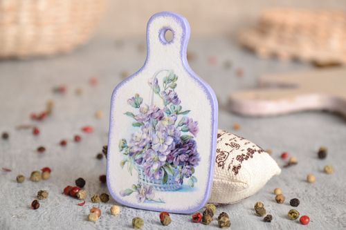 Fridge magnet in Provence style Flower Basket - MADEheart.com