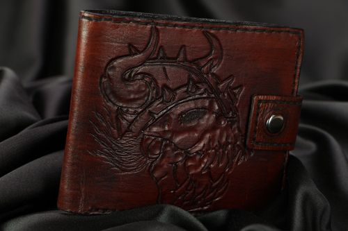 Genuine leather wallet - MADEheart.com