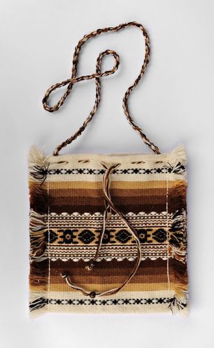 Bolsa feita de pano em estilo étnico - MADEheart.com